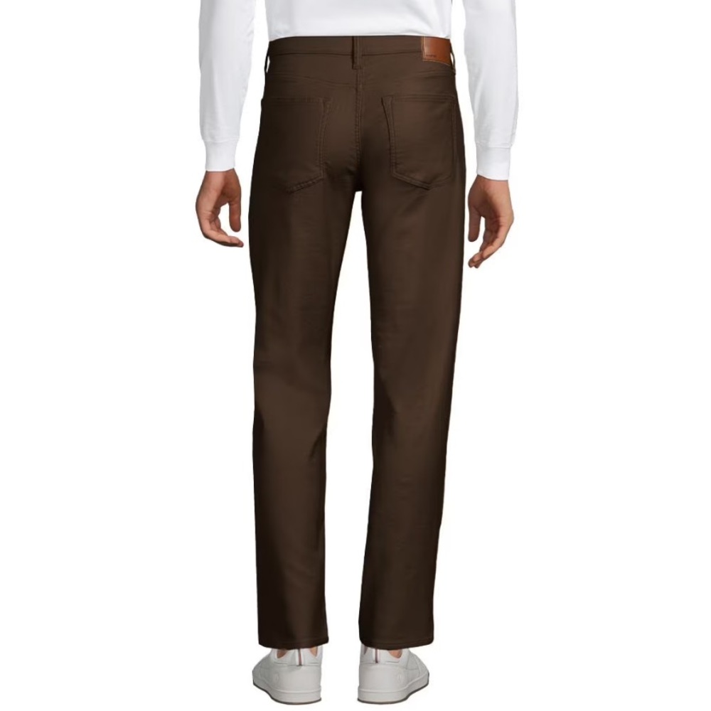 Lands End Men's Brown slacks Pants 38x30 NWT